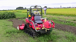 中山間地に適応したロボットトラクタの開発